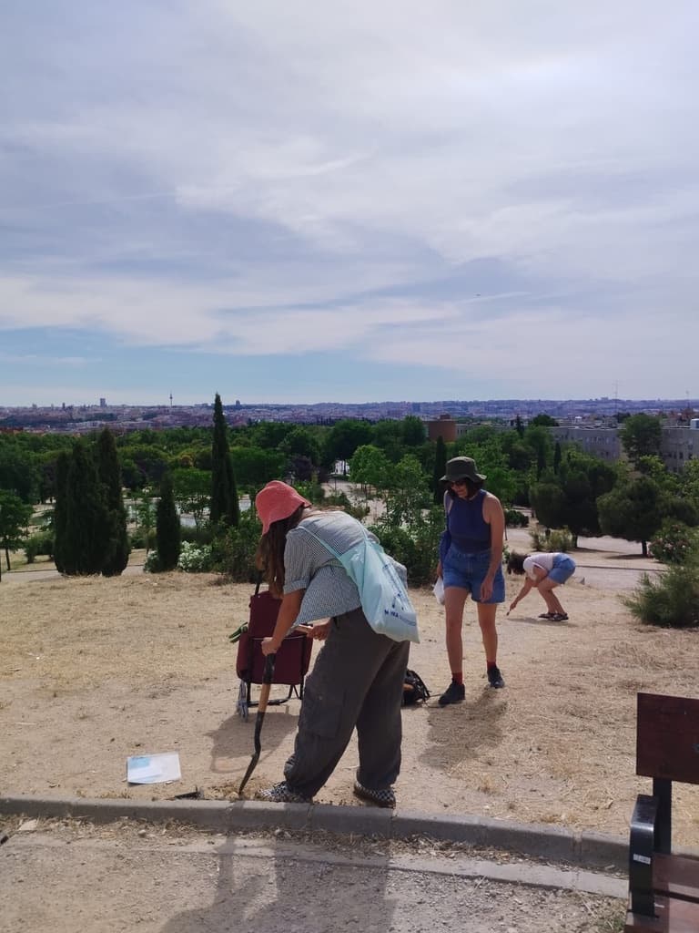 Exploración de arcillas y materiales del paisaje urbano