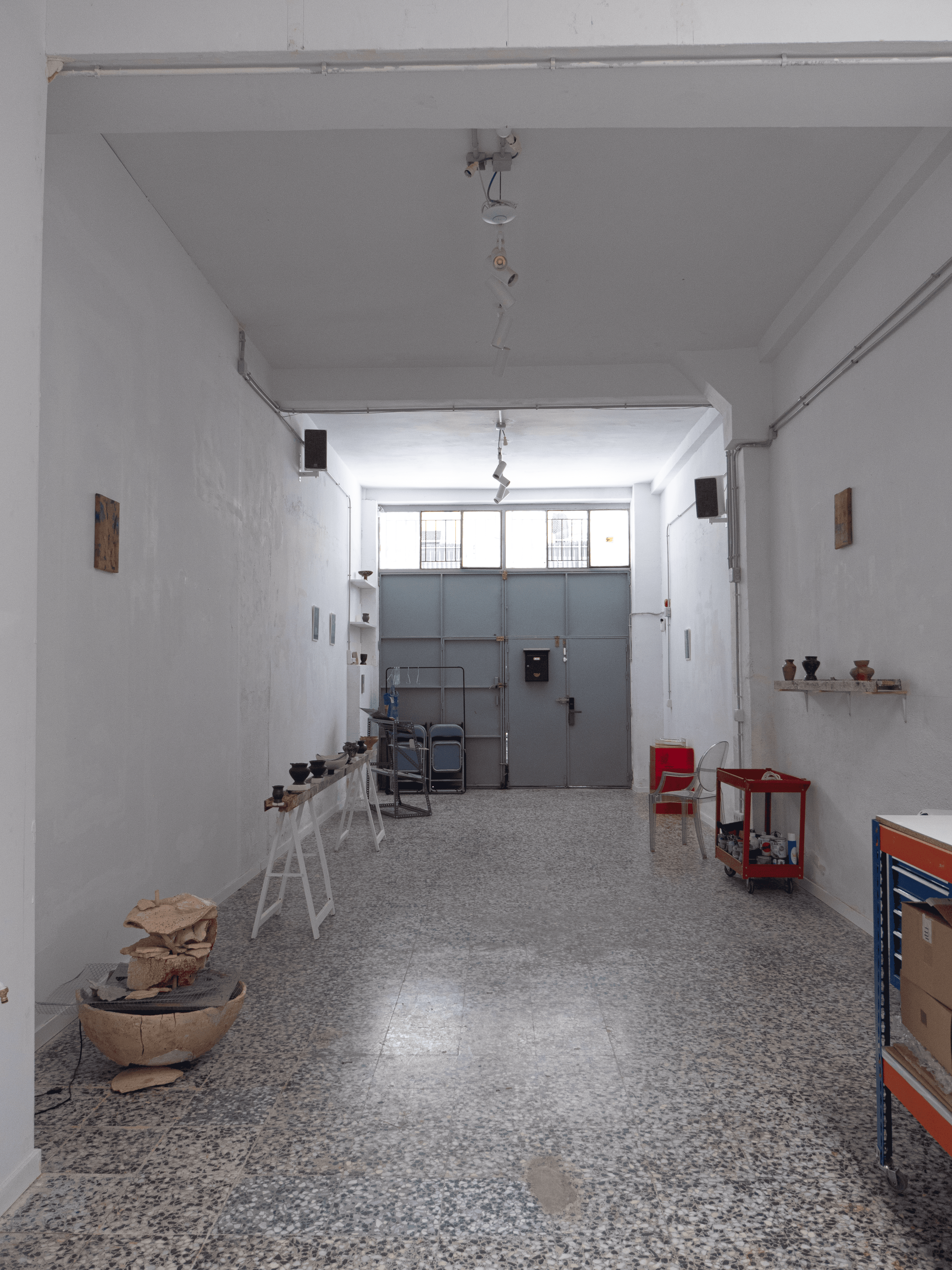 Detalle del taller artístico Fresca. La Nave