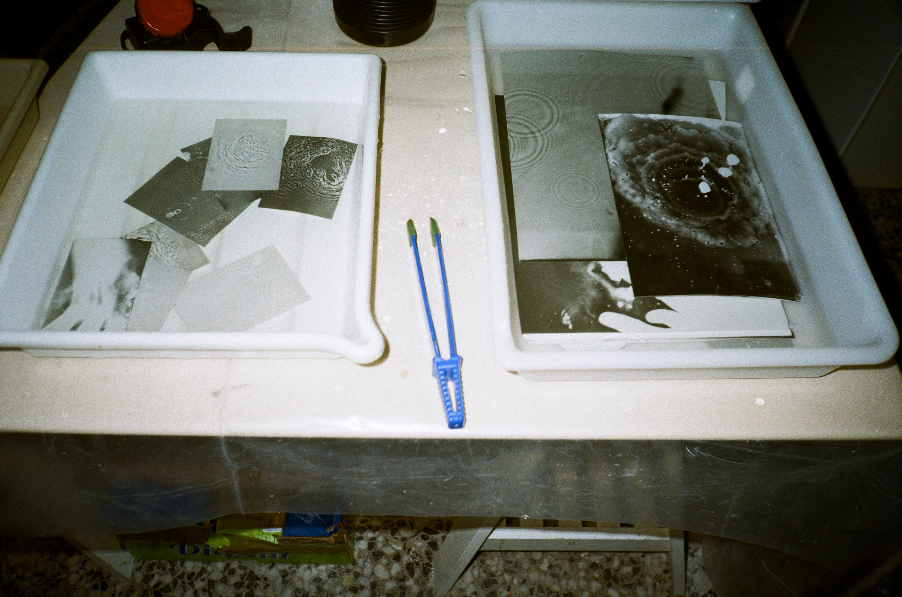 Imagen del taller de rayogramas Ese instante de luz