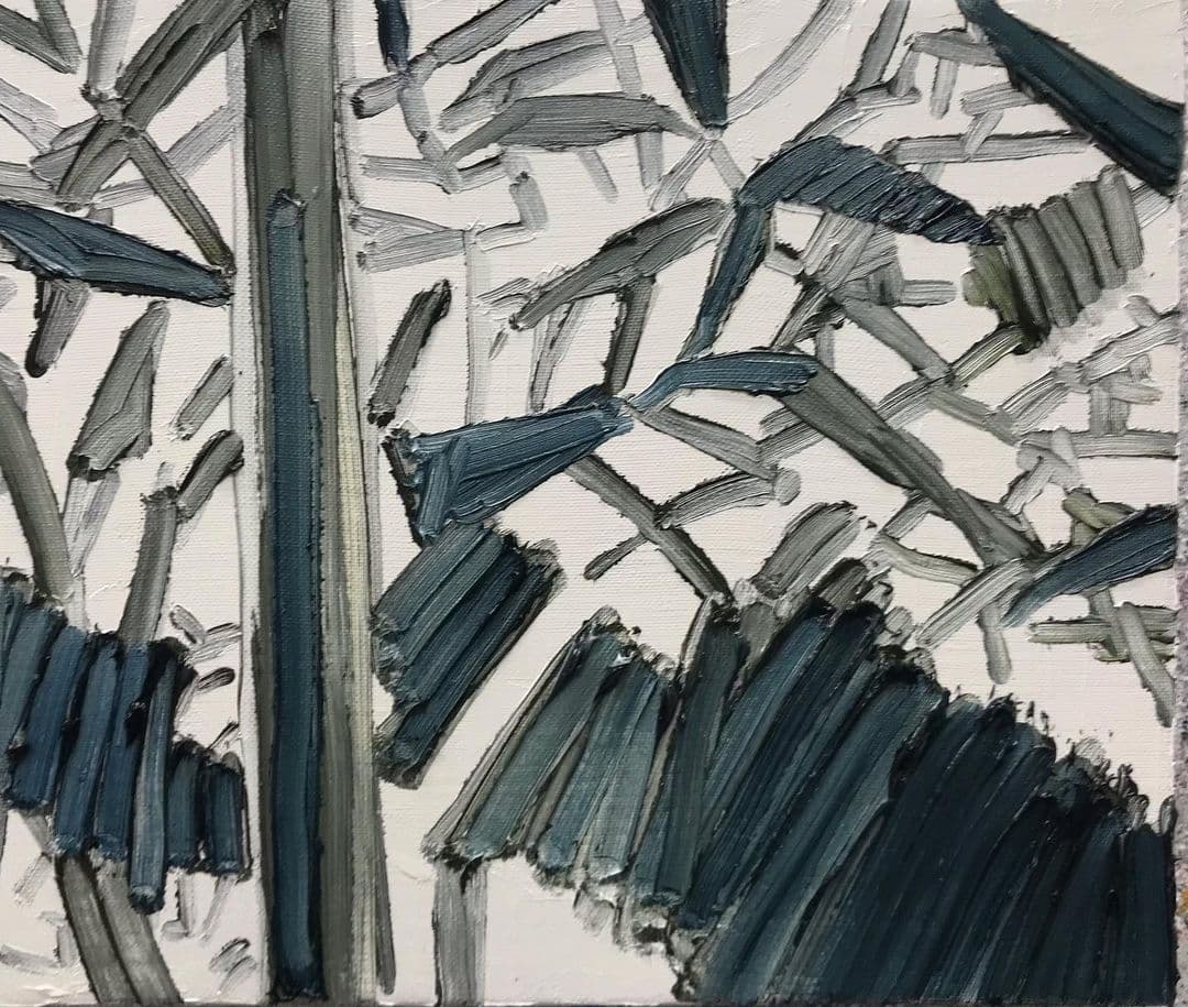 Obra y vista de exposición de Nacho Martín Silva