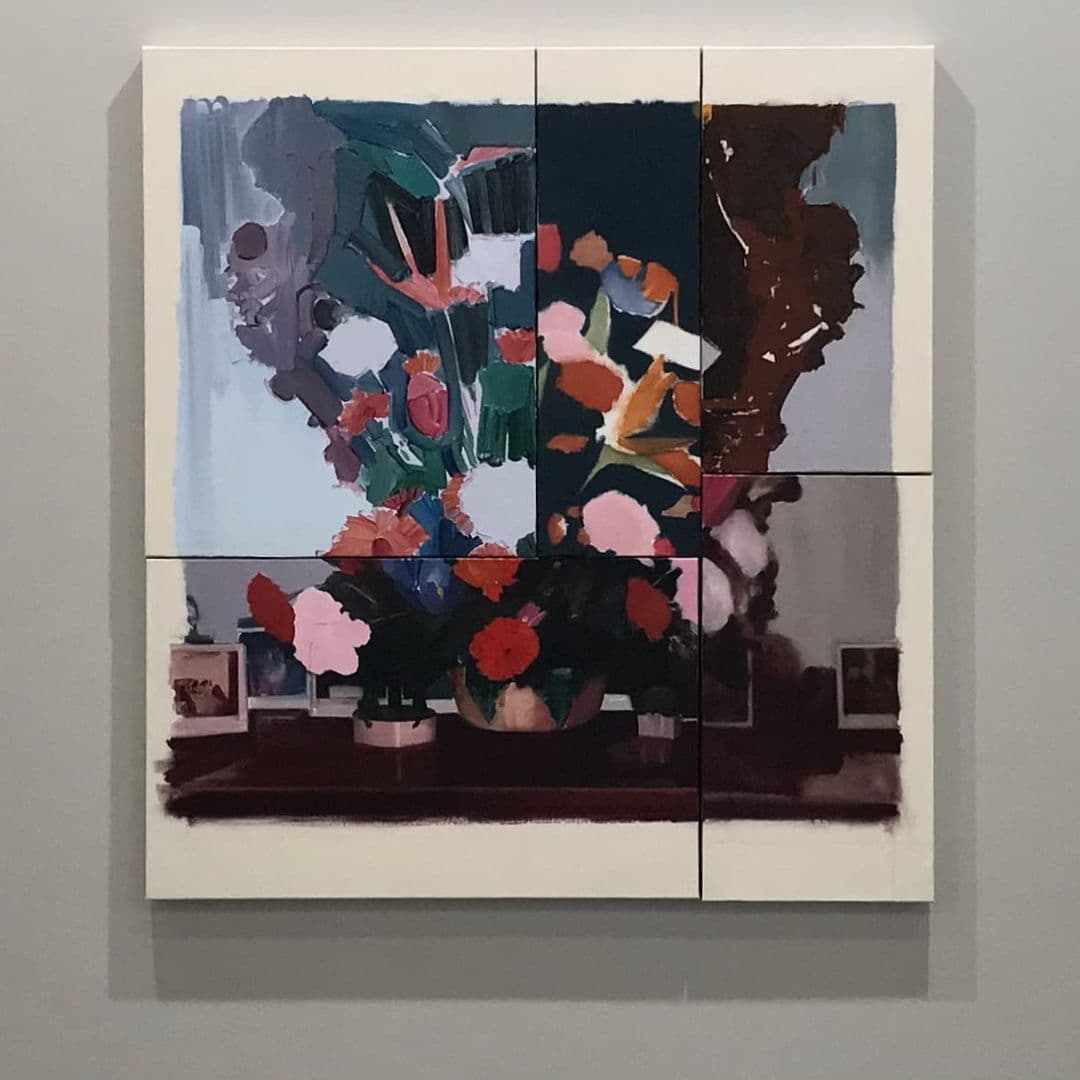 Obra y vista de exposición de Nacho Martín Silva